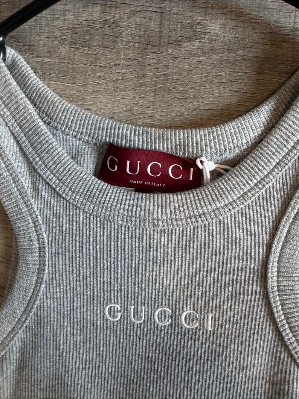 NWT Gucci Cotton Rib Tank - Picture 3 of 7